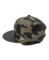 中古・古着 New Era (ニューエラ) A BATHING APE (アベイシングエイプ) キャップ オリーブ サイズ:実寸サイズにてご確認ください。：8000円