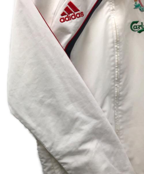 adidas（アディダス）adidas (アディダス) ナイロンジャケット ホワイト サイズ:Mの古着・服飾アイテム