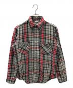 JC Pennry×big macJCペニー×ビッグマック）の古着「ヘビーネルシャツ」｜グレー