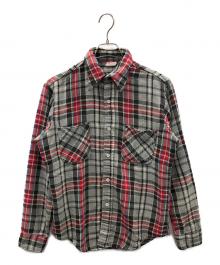 JC Pennry×big mac（JCペニー×ビッグマック）の古着「ヘビーネルシャツ」｜グレー