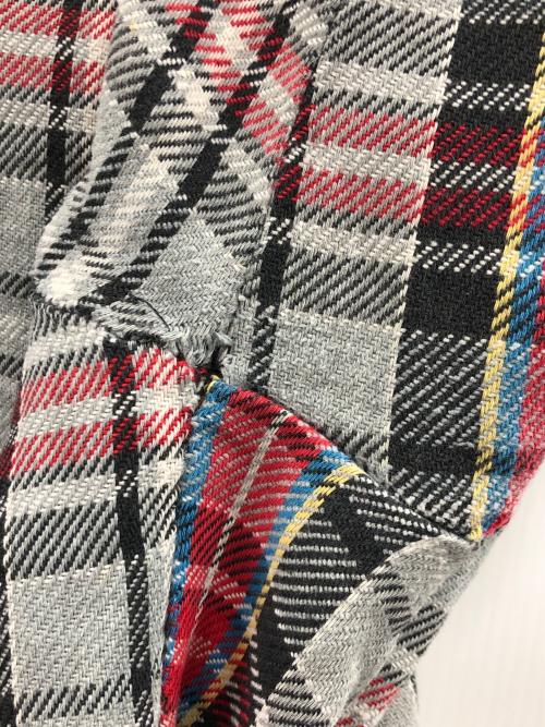 JC Pennry（JCペニー）JC Pennry (JCペニー) big mac (ビッグマック) ヘビーネルシャツ グレー サイズ:Mの古着・服飾アイテム