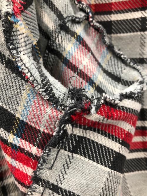 JC Pennry（JCペニー）JC Pennry (JCペニー) big mac (ビッグマック) ヘビーネルシャツ グレー サイズ:Mの古着・服飾アイテム