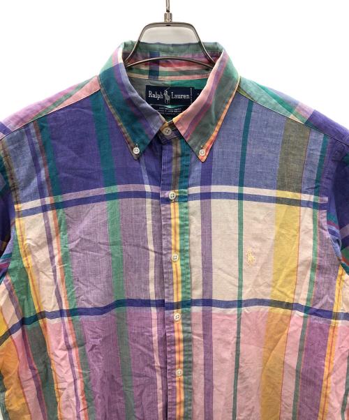 RALPH LAUREN（ラルフローレン）RALPH LAUREN (ラルフローレン) ボタンダウンシャツ マルチカラー サイズ:Lの古着・服飾アイテム