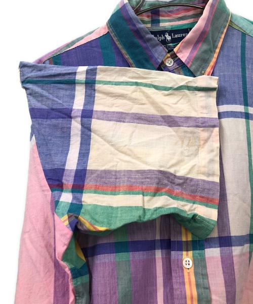 RALPH LAUREN（ラルフローレン）RALPH LAUREN (ラルフローレン) ボタンダウンシャツ マルチカラー サイズ:Lの古着・服飾アイテム