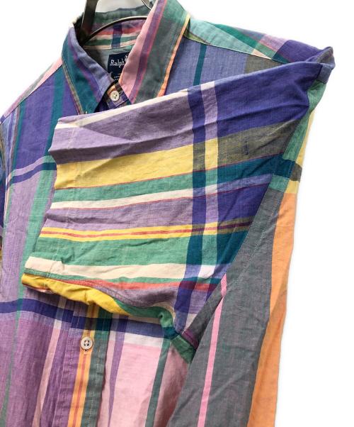 RALPH LAUREN（ラルフローレン）RALPH LAUREN (ラルフローレン) ボタンダウンシャツ マルチカラー サイズ:Lの古着・服飾アイテム