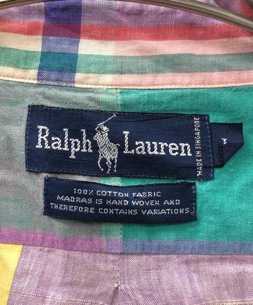 RALPH LAUREN（ラルフローレン）RALPH LAUREN (ラルフローレン) ボタンダウンシャツ マルチカラー サイズ:Lの古着・服飾アイテム