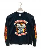 GILDANギルダン）の古着「長袖Tシャツ FRISCO CHOPPERS（フリスコ チョッパーズ）」｜ブラック