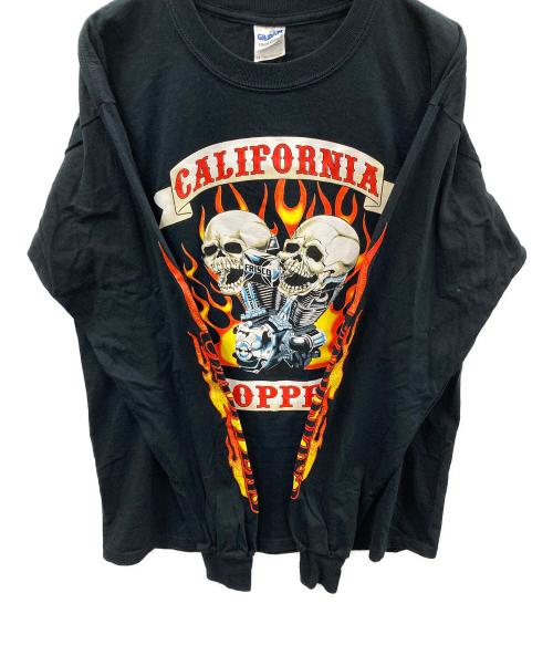 GILDAN（ギルダン）GILDAN (ギルダン) 長袖Tシャツ FRISCO CHOPPERS（フリスコ チョッパーズ） ブラック サイズ:Mの古着・服飾アイテム
