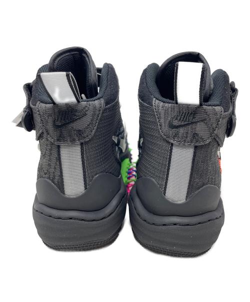 NIKE（ナイキ）NIKE (ナイキ) OFFWHITE (オフホワイト) ローカットスニーカー Air Force 1 Mid（エアフォース1 ミッド） ブラック サイズ:27.5cm 未使用品の古着・服飾アイテム