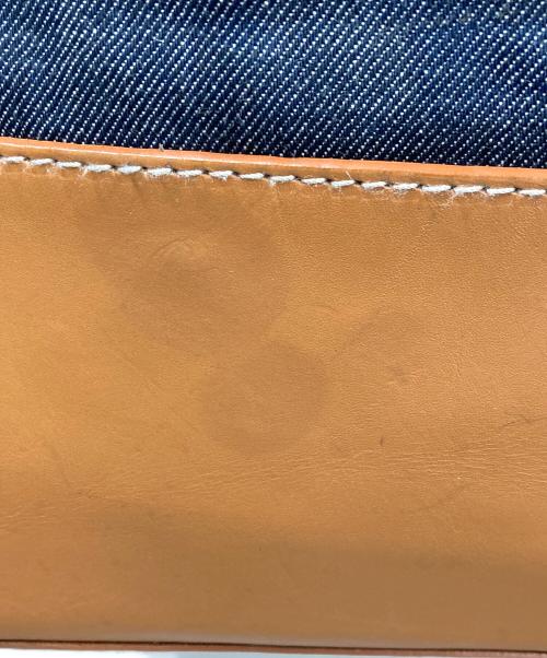 A.P.C.（アーペーセー）A.P.C. (アーペーセー) トートバッグ AXEL（アクセル） インディゴ×ブラウン サイズ:実寸サイズにてご確認ください。の古着・服飾アイテム