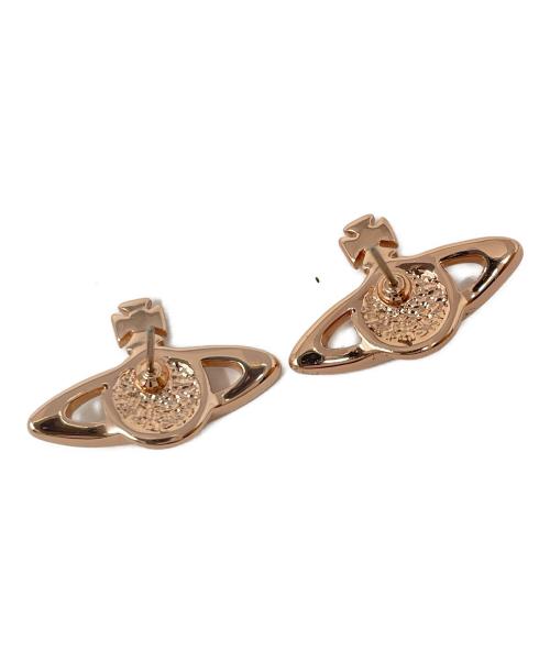 Vivienne Westwood（ヴィヴィアンウエストウッド）Vivienne Westwood (ヴィヴィアンウエストウッド) ピアス ピンクゴールドカラー サイズ:実寸サイズにてご確認ください。の古着・服飾アイテム