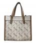 COACH (コーチ) 2WAYバッグ ハンドバッグ ショルダーバッグ フィールド トート 22 シグネチャーキャンバス ホースアンドキャリッジプリント アイボリー×ベージュ サイズ:実寸サイズにてご確認ください。：10000円