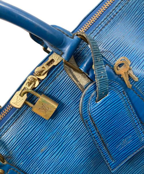 LOUIS VUITTON（ルイ ヴィトン）LOUIS VUITTON (ルイ ヴィトン) ボストンバッグ エピ キーポル60 ブルー サイズ:実寸サイズにてご確認ください。の古着・服飾アイテム