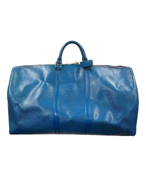 LOUIS VUITTON（ルイ ヴィトン）LOUIS VUITTON (ルイ ヴィトン) ボストンバッグ エピ キーポル60 ブルー サイズ:実寸サイズにてご確認ください。の古着・服飾アイテム