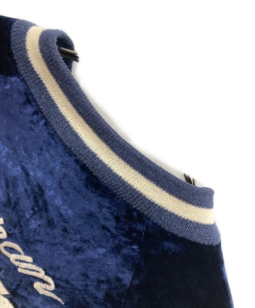 HOLLYWOOD RANCH MARKET（ハリウッドランチマーケッド）HOLLYWOOD RANCH MARKET (ハリウッドランチマーケッド) スカジャン ネイビー×ホワイト サイズ:実寸サイズにてご確認ください。の古着・服飾アイテム