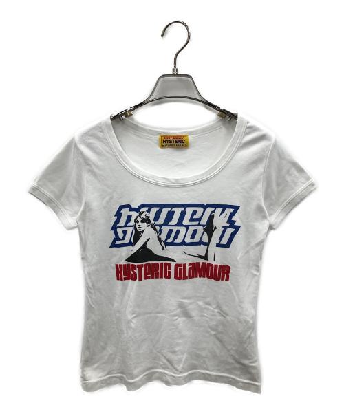 Hysteric Glamour（ヒステリックグラマー）Hysteric Glamour (ヒステリックグラマー) HYSTERIC BOX チビTシャツ ホワイト サイズ:FREEの古着・服飾アイテム