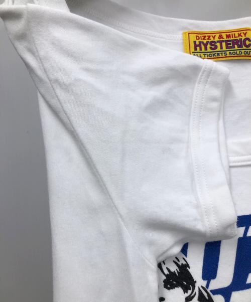 Hysteric Glamour（ヒステリックグラマー）Hysteric Glamour (ヒステリックグラマー) HYSTERIC BOX チビTシャツ ホワイト サイズ:FREEの古着・服飾アイテム