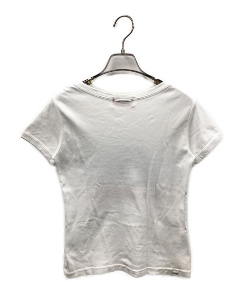 Hysteric Glamour（ヒステリックグラマー）Hysteric Glamour (ヒステリックグラマー) HYSTERIC BOX チビTシャツ ホワイト サイズ:FREEの古着・服飾アイテム