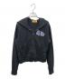 Hysteric Glamour（ヒステリックグラマー）の古着「SUPER HYS ショート丈パーカー」｜ブラック