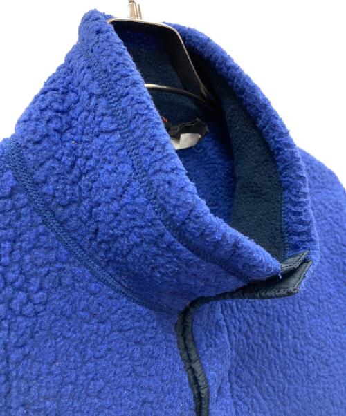 Patagonia（パタゴニア）Patagonia (パタゴニア) プルオーバーフリースジャケット ブルー サイズ:Mの古着・服飾アイテム