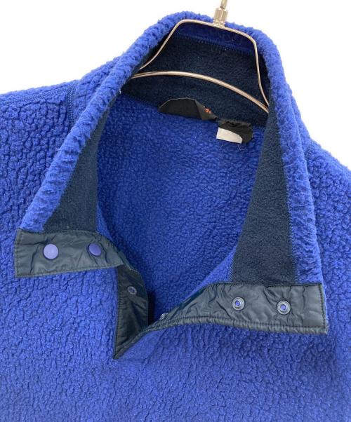 Patagonia（パタゴニア）Patagonia (パタゴニア) プルオーバーフリースジャケット ブルー サイズ:Mの古着・服飾アイテム