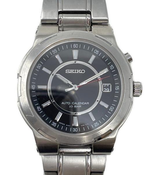 SEIKO（セイコー）SEIKO (セイコー) 腕時計 クォーツ ブラック サイズ:実寸サイズにてご確認ください。の古着・服飾アイテム