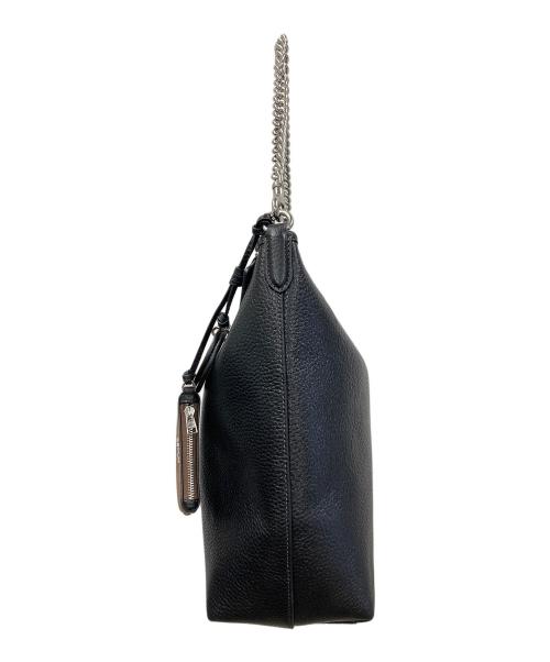 COACH（コーチ）COACH (コーチ) ローレル ラージ ショルダー バッグ ミラー チャーム アンド ポーチ ブラック サイズ:実寸サイズにてご確認ください。の古着・服飾アイテム