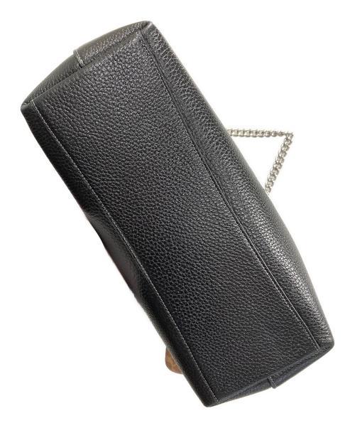 COACH（コーチ）COACH (コーチ) ローレル ラージ ショルダー バッグ ミラー チャーム アンド ポーチ ブラック サイズ:実寸サイズにてご確認ください。の古着・服飾アイテム