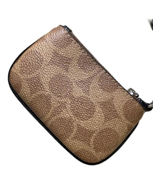 COACH（コーチ）COACH (コーチ) ローレル ラージ ショルダー バッグ ミラー チャーム アンド ポーチ ブラック サイズ:実寸サイズにてご確認ください。の古着・服飾アイテム