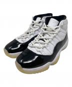 NIKEナイキ）の古着「スニーカー Air Jordan 11 Retro（エアジョーダン11 レトロ）」｜ホワイト×ブラック