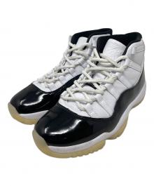 NIKE（ナイキ）の古着「スニーカー Air Jordan 11 Retro（エアジョーダン11 レトロ）」｜ホワイト×ブラック