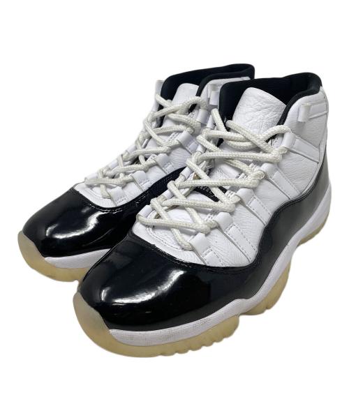 NIKE（ナイキ）NIKE (ナイキ) スニーカー Air Jordan 11 Retro（エアジョーダン11 レトロ） ホワイト×ブラック サイズ:26.5cmの古着・服飾アイテム