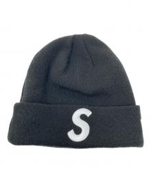 New Era×SUPREME（ニューエラ×シュプリーム）の古着「ニットキャップ」｜ブラック