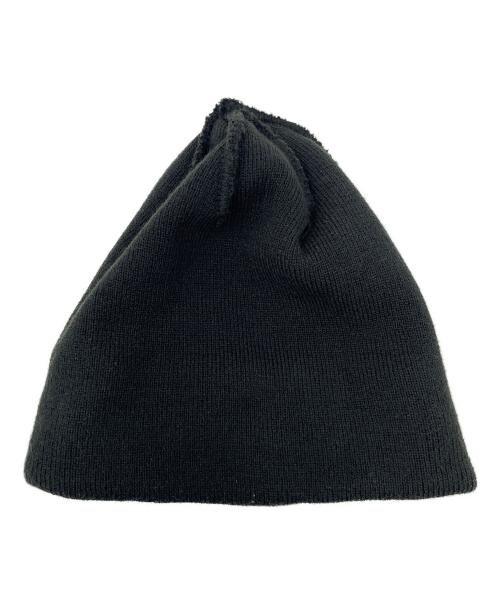 New Era（ニューエラ）New Era (ニューエラ) SUPREME (シュプリーム) ニットキャップ ブラック サイズ:実寸サイズにてご確認ください。の古着・服飾アイテム