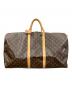 LOUIS VUITTON (ルイ ヴィトン) 2WAYバッグ ショルダーバッグ ボストンバッグ モノグラム キーポル バンドリエール60 ブラウン サイズ:実寸サイズにてご確認ください。：120000円