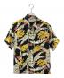 Sun Surf（サンサーフ）の古着「アロハシャツ」｜ネイビー×イエロー