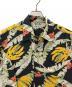 Sun Surf (サンサーフ) アロハシャツ ネイビー×イエロー サイズ:M：8000円