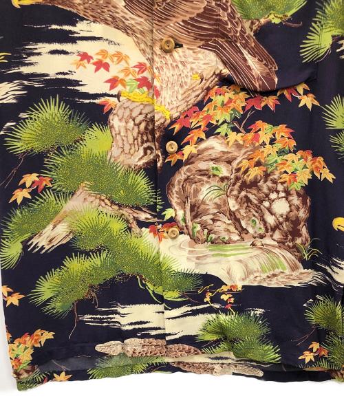 Sun Surf（サンサーフ）Sun Surf (サンサーフ) アロハシャツ ネイビー系 サイズ:Mの古着・服飾アイテム