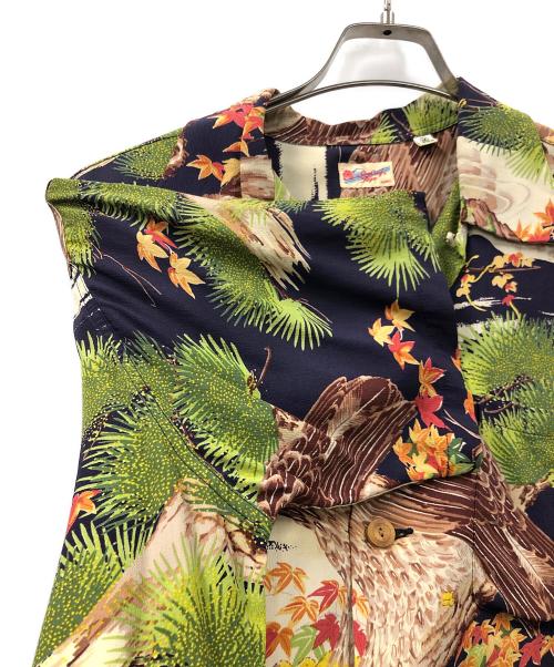 Sun Surf（サンサーフ）Sun Surf (サンサーフ) アロハシャツ ネイビー系 サイズ:Mの古着・服飾アイテム