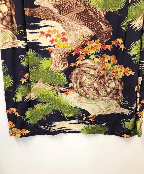 Sun Surf（サンサーフ）Sun Surf (サンサーフ) アロハシャツ ネイビー系 サイズ:Mの古着・服飾アイテム