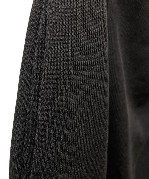 CLANE（クラネ）CLANE (クラネ) スカート LOW WAIST JERSEY SKIRT（ロー ウエスト ジャージー スカート） ブラックの古着・服飾アイテム