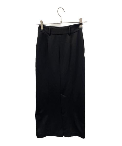 CLANE（クラネ）CLANE (クラネ) スカート LOW WAIST JERSEY SKIRT（ロー ウエスト ジャージー スカート） ブラックの古着・服飾アイテム