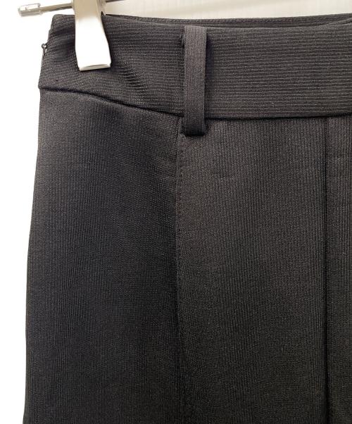 CLANE（クラネ）CLANE (クラネ) スカート LOW WAIST JERSEY SKIRT（ロー ウエスト ジャージー スカート） ブラックの古着・服飾アイテム