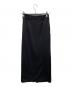 CLANE（クラネ）の古着「スカート LOW WAIST JERSEY SKIRT（ロー ウエスト ジャージー スカート）」｜ブラック