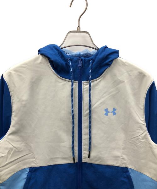 UNDER ARMOUR（アンダーアーマー）UNDER ARMOUR (アンダーアーマー) ウインドブレーカー ブルー サイズ:S 未使用品の古着・服飾アイテム