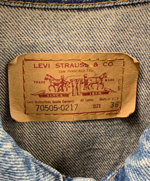 LEVI'S（リーバイス）LEVI'S (リーバイス) デニムジャケット インディゴ サイズ:36の古着・服飾アイテム