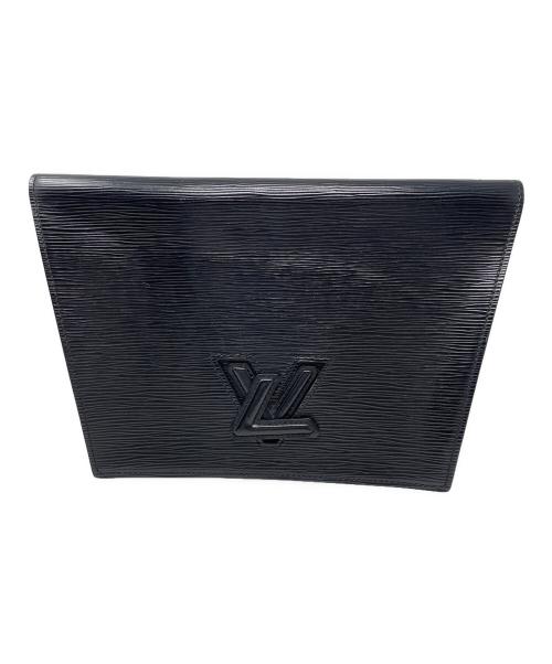 LOUIS VUITTON（ルイ ヴィトン）LOUIS VUITTON (ルイ ヴィトン) クラッチバッグ エピ トラペーズ ブラック サイズ:実寸サイズにてご確認ください。の古着・服飾アイテム