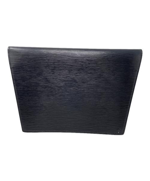 LOUIS VUITTON（ルイ ヴィトン）LOUIS VUITTON (ルイ ヴィトン) クラッチバッグ エピ トラペーズ ブラック サイズ:実寸サイズにてご確認ください。の古着・服飾アイテム