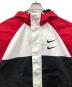 NIKE (ナイキ) ナイロンジャケット SWOOSH WOVEN JACKET (スウッシュ ウーブン ジャケット) レッド×ブラック サイズ:XXL：5000円