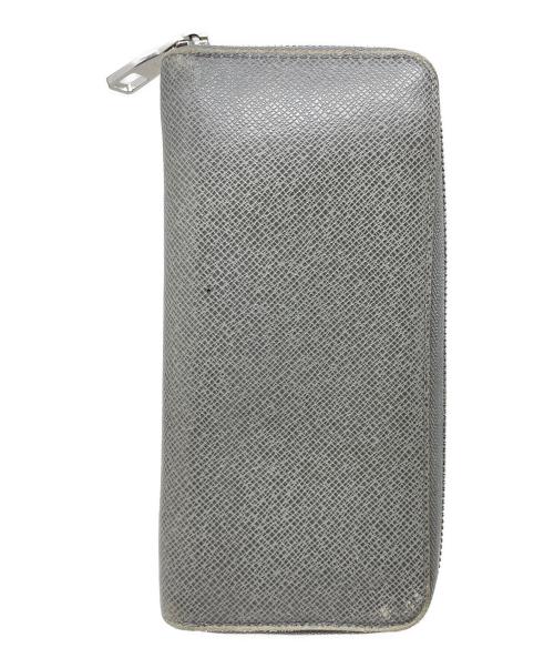 LOUIS VUITTON（ルイ ヴィトン）LOUIS VUITTON (ルイ ヴィトン) 長財布 タイガ ジッピーウォレット・ヴェルティカル グレー サイズ:実寸サイズにてご確認ください。の古着・服飾アイテム